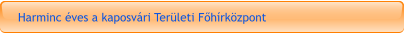 Harminc éves a kaposvári Területi Főhírközpont
