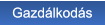 Gazdálkodás Gazdálkodás